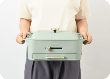 コンパクトグリルホットプレートサイズ