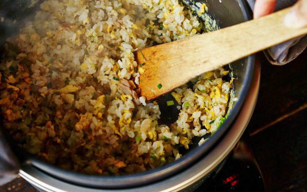 バーミキュラ炊飯器で作ったパラパラ炒飯